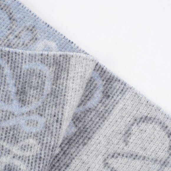 Loewe chequered cashmere scarf - Picture 7 of 9